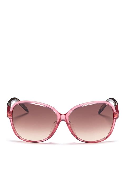 oversized pink gucci sunglasses|authentic Gucci oversized sunglasses.